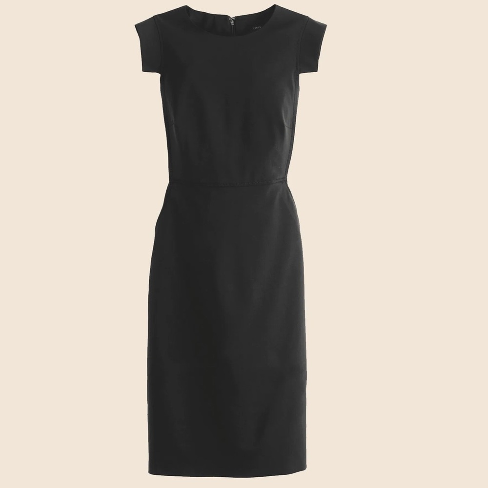J. Crew Italian Wool Resume Dress Sz 4P